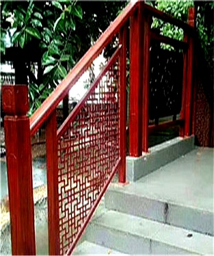 楼梯扶手铝护栏